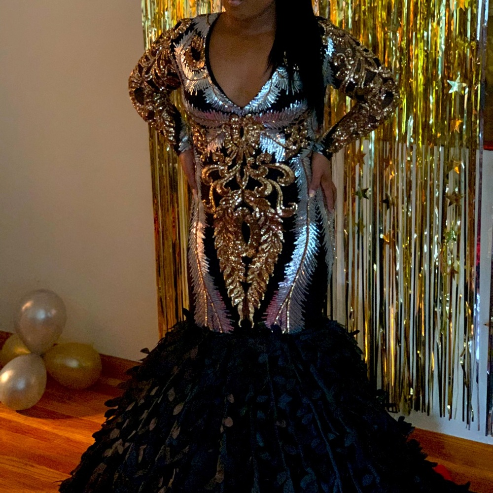 Custom prom dress